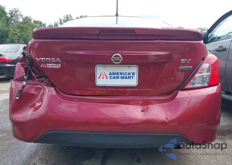 2019 Nissan Versa 1.6 Sv z USA, uszkodzony, nr VIN 3N1CN7AP0KL806481